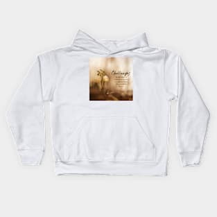 In the Midst of Challenges Kids Hoodie